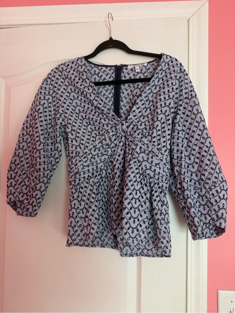 Derek Lam 10 Crosby Noe Eyelet Blouse